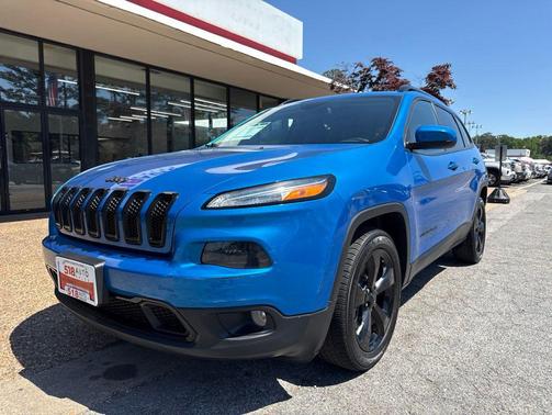 Hydro Blue Pearlcoat 2018 Jeep Cherokee Latitude