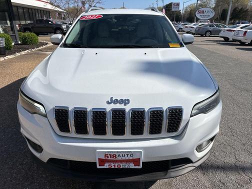 Bright White Clearcoat 2021 Jeep Cherokee Latitude Lux