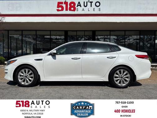 Snow White Pearl 2018 Kia Optima EX