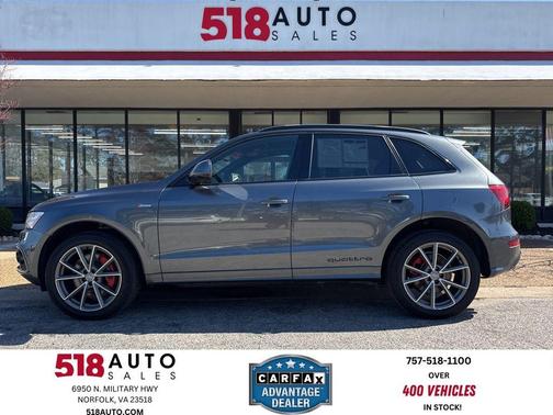 Daytona Gray Pearl Effect 2016 Audi SQ5 3.0T Premium Plus