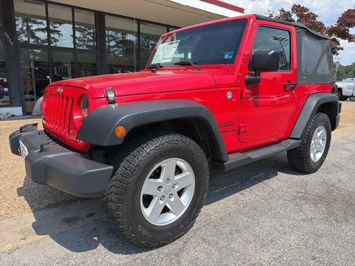 Firecracker Red Clear Coat 2015 Jeep Wrangler Sport