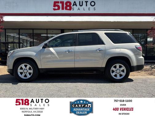 Champagne Silver Metallic 2015 GMC Acadia SLE-2