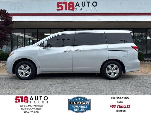 Brilliant Silver 2013 Nissan Quest SV