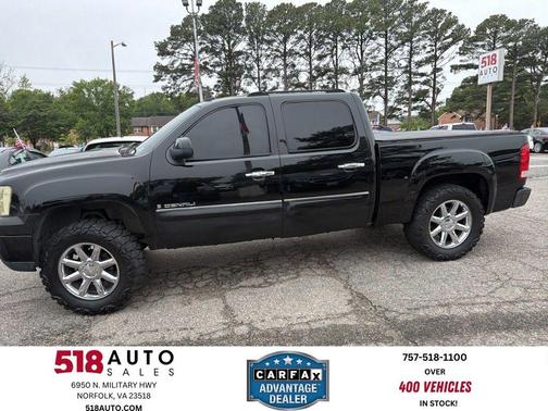 Onyx Black 2007 GMC Sierra 1500 Denali Crew Cab