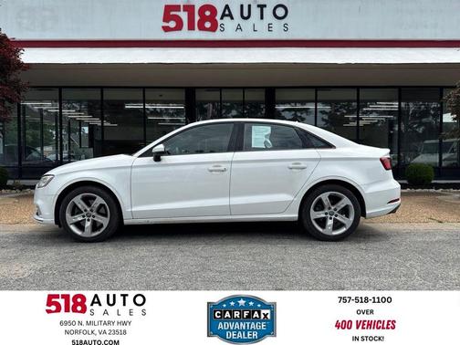 Ibis White 2017 Audi A3 2.0T Premium