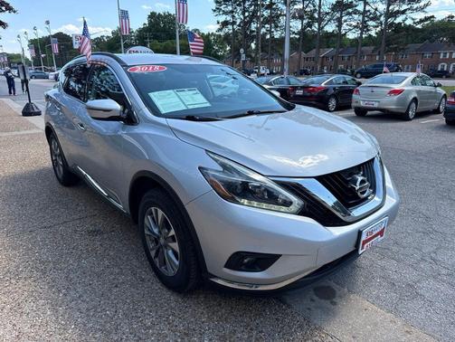 Brilliant Silver Metallic 2018 Nissan Murano SV