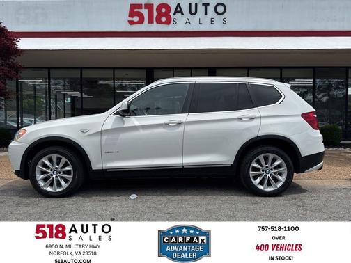 Alpine White 2013 BMW X3 xDrive28i