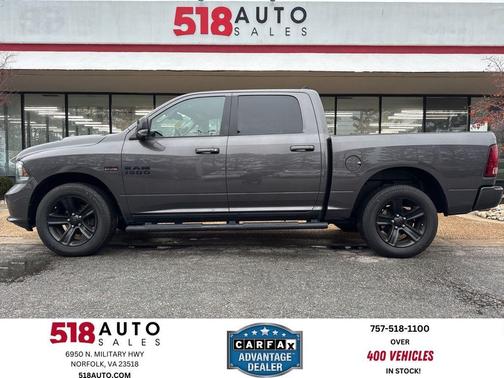 2017 RAM 1500 Night Crew Cab 4x4 5'7' Box