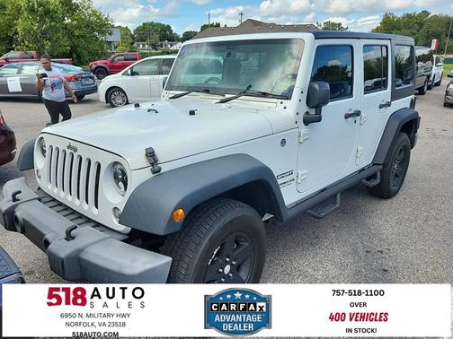2016 Jeep Wrangler Unlimited Sport RHD