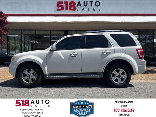 White 2010 Ford Escape Limited