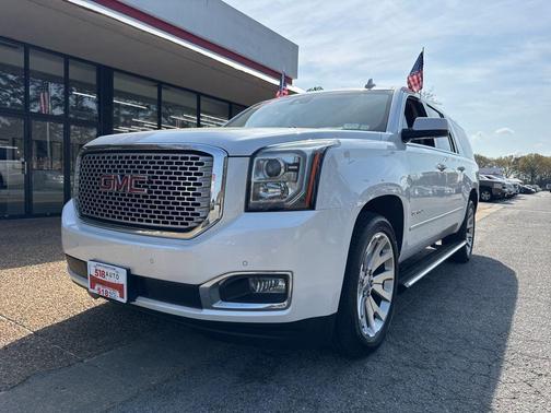 White Frost Tricoat 2016 GMC Yukon XL Denali