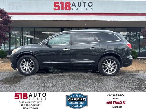 Carbon Black Metallic 2013 Buick Enclave Leather