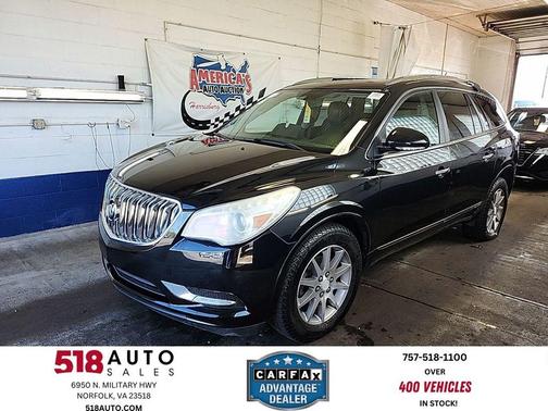 Carbon Black Metallic 2013 Buick Enclave Leather