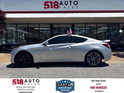 Platinum Metallic 2013 Hyundai Genesis Coupe 3.8 Track