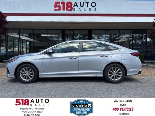 Silver 2019 Hyundai SONATA SE