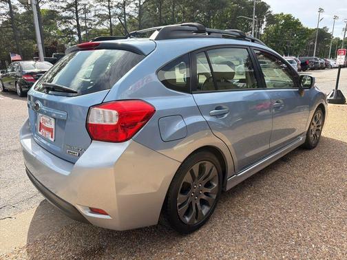 Sky Blue Metallic/Ice Silver Metallic 2012 Subaru Impreza 2.0i Sport Limited