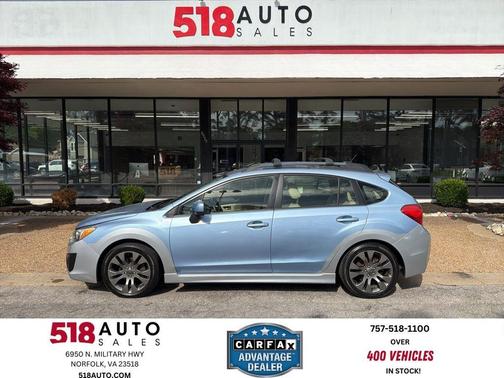Sky Blue Metallic/Ice Silver Metallic 2012 Subaru Impreza 2.0i Sport Limited