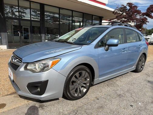 Sky Blue Metallic/Ice Silver Metallic 2012 Subaru Impreza 2.0i Sport Limited