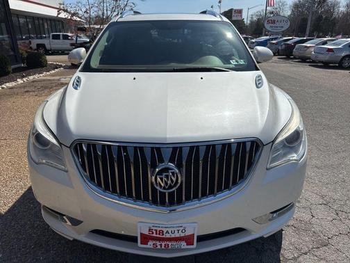 White Diamond Clearcoat 2014 Buick Enclave Leather