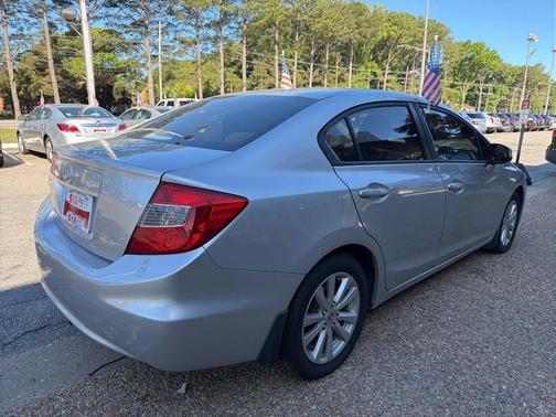 Alabaster Silver Metallic 2012 Honda Civic EX