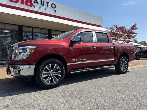 Cayenne Red 2018 Nissan Titan SL