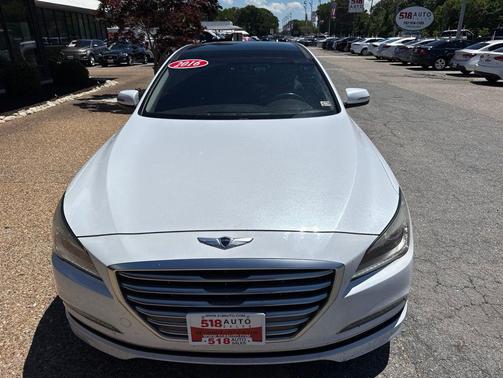 Casablanca White 2016 Hyundai Genesis 3.8