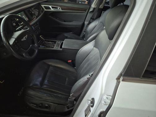 Casablanca White 2016 Hyundai Genesis 3.8