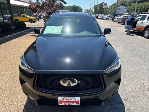 Mineral Black 2022 INFINITI QX50 LUXE AWD