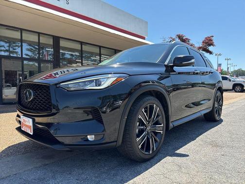Mineral Black 2022 INFINITI QX50 LUXE AWD