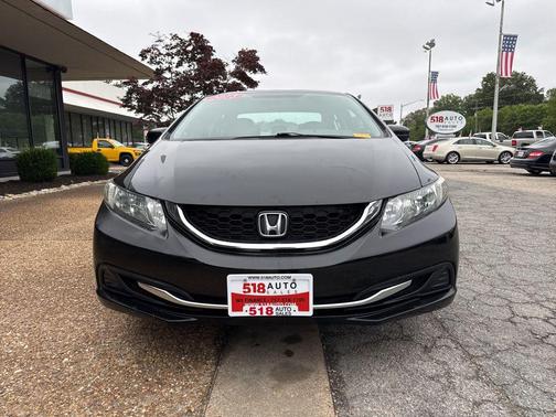 Crystal Black Pearl 2015 Honda Civic EX