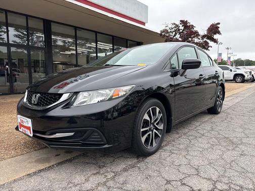 Crystal Black Pearl 2015 Honda Civic EX