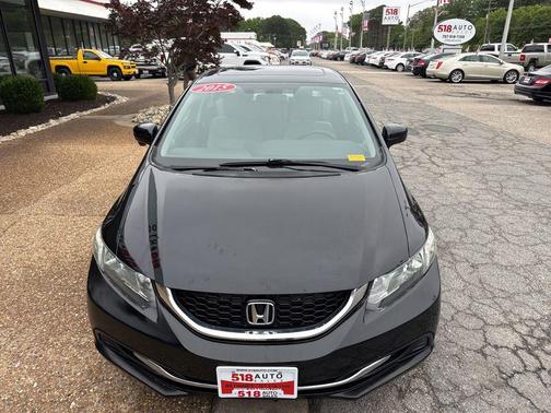 Crystal Black Pearl 2015 Honda Civic EX
