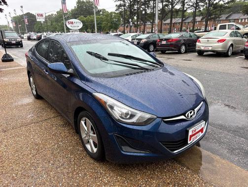 Lakeside Blue 2016 Hyundai ELANTRA SE