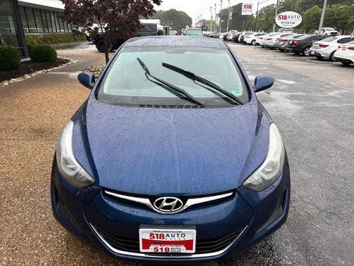 Lakeside Blue 2016 Hyundai ELANTRA SE