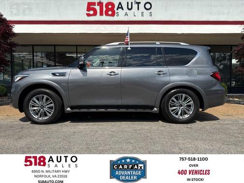 Mineral Black 2019 INFINITI QX80 Luxe