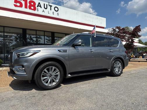 Mineral Black 2019 INFINITI QX80 Luxe