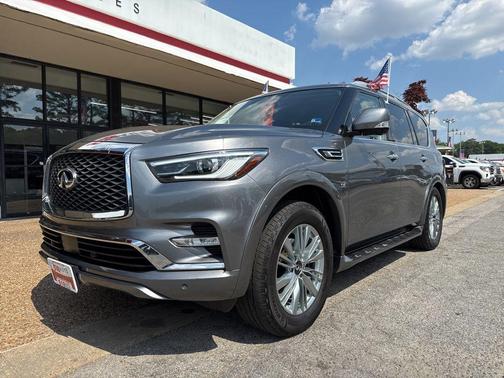 Mineral Black 2019 INFINITI QX80 Luxe