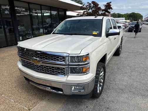 White Diamond Clearcoat 2015 Chevrolet Silverado 1500 LTZ