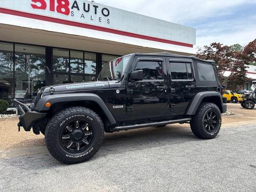 Black Clearcoat 2012 Jeep Wrangler Unlimited Sport