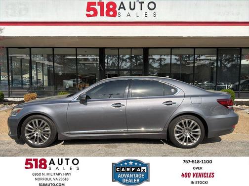Gray 2013 Lexus LS 460 Base