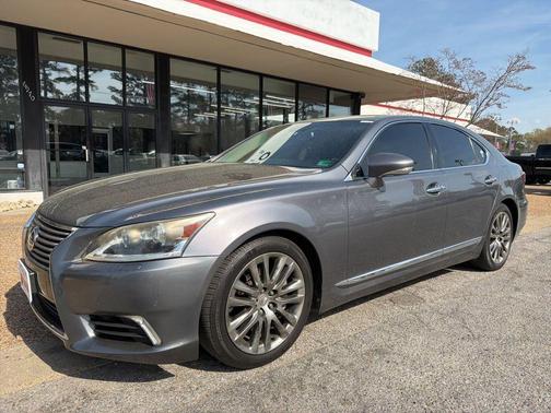 Gray 2013 Lexus LS 460 Base