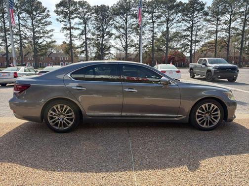 Gray 2013 Lexus LS 460 Base