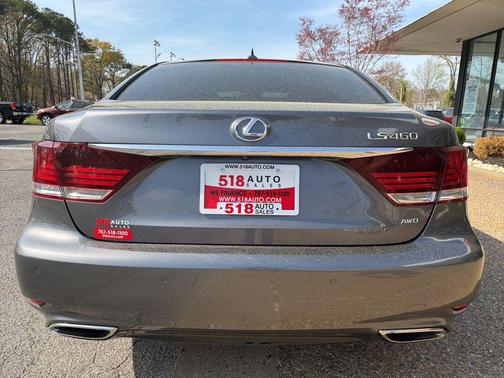Gray 2013 Lexus LS 460 Base
