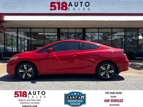 Rallye Red 2014 Honda Civic EX