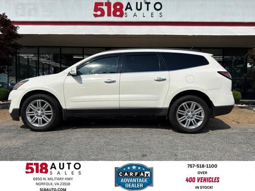 White 2013 Chevrolet Traverse 1LT