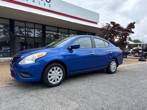 Metallic Blue 2015 Nissan Versa 1.6 SV