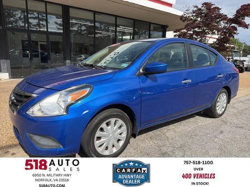 Metallic Blue 2015 Nissan Versa 1.6 SV