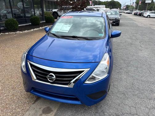 Metallic Blue 2015 Nissan Versa 1.6 SV