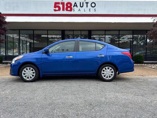 Metallic Blue 2015 Nissan Versa 1.6 SV