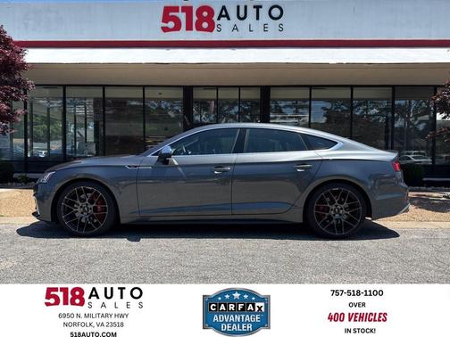 Daytona Gray Pearl 2018 Audi S5 3.0T Prestige